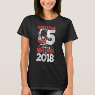 Next Level Unlocked 5 Year Old Boy 2018 Headset Ga T-Shirt