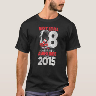 Next Level Unlocked 8 Year Old Boy 2015 Headset Ga T-Shirt