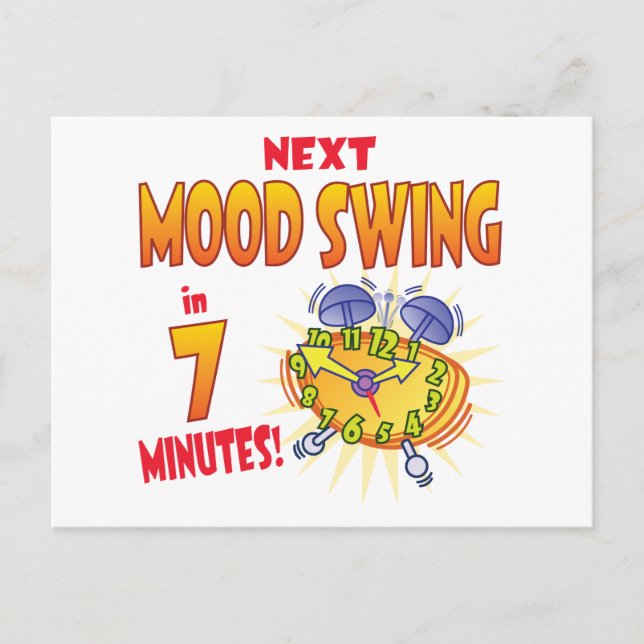 Next Mood Swing Postcard (Front)