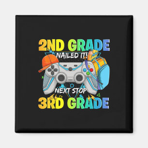 Next Stop 3rd Grade 2nd Grade Nailed It Graduate V Magnet