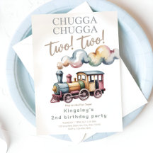 Next Stop: Age 2! Train Birthday Party