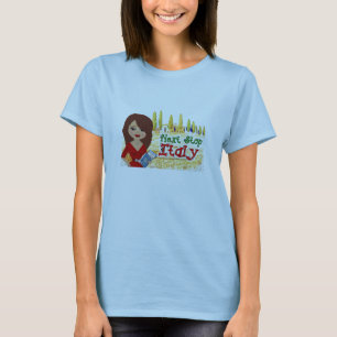 Next Stop Italy Logo Shirt