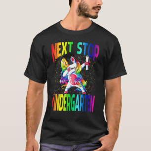 Next Stop kindergarten Graduation Unicorn T-Shirt