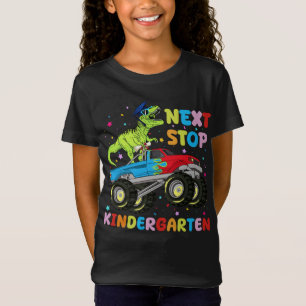 Next Stop Kindergarten Monster Truck T-Shirt