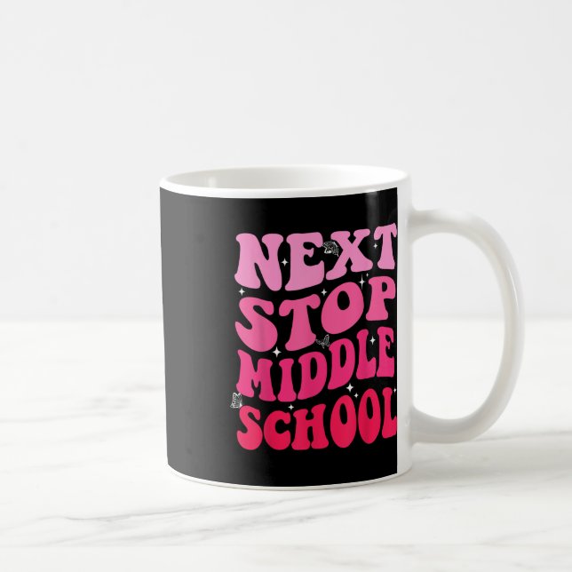 Next Stop Middle School Groovy Elementary School G Coffee Mug (Right)