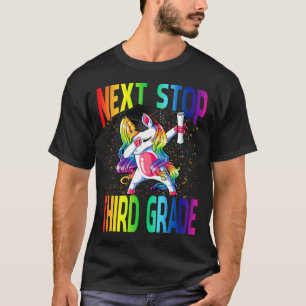 Next Stop Third Grade Graduation Unicorn T-Shirt