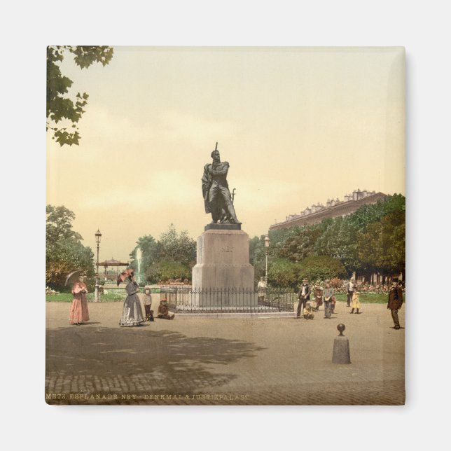 Ney's Memorial, Metz, Germany Magnet (Front)