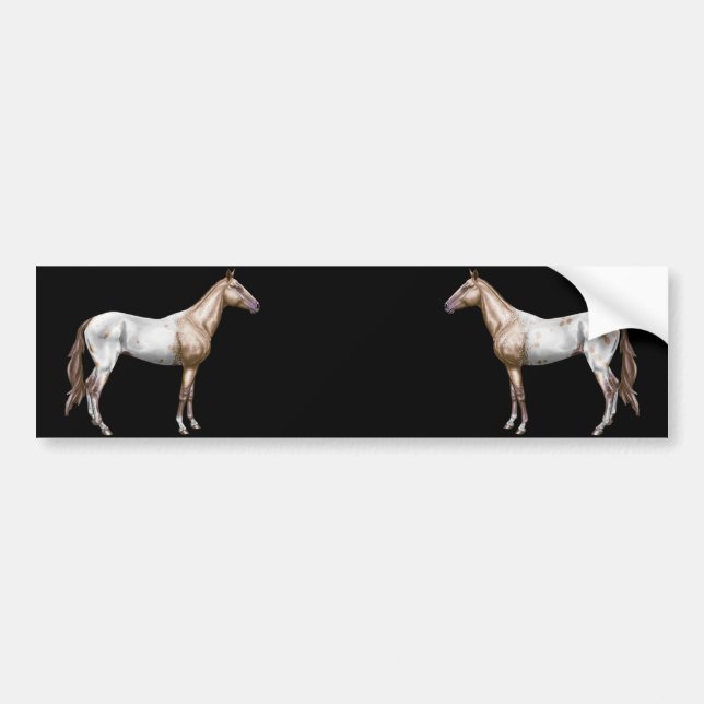 Nez Perce Horse Bumper Sticker (Front)