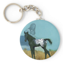 Nez Perce Pony Keychain