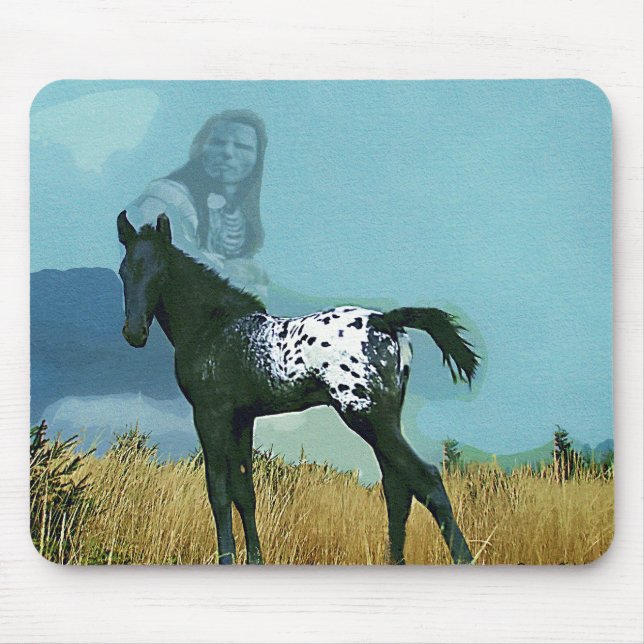 Nez Perce Pony Mousepad (Front)