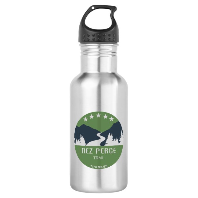 Nez Perce Trail 532 Ml Water Bottle (Front)