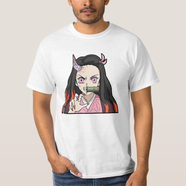 Nezuko kamado angry T-Shirt (Front)