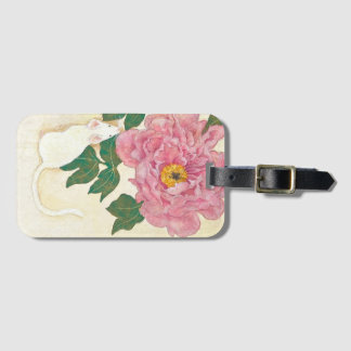 Nezumito-Botan: The Little Mouse and the Peony Luggage Tag