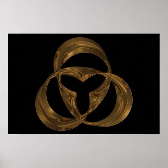 NF3 - Trefoil Knot Poster (Front)
