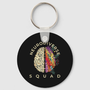 Nf Warrior And Supporter Neurofibromatosis Key Ring