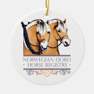NFHR Logo Christmas Logo Ceramic Tree Decoration