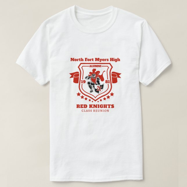 NFMHS Alumni School Reunion T-Shirt (Design Front)
