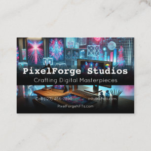 NFT Creator Business Card Digital Innovation 