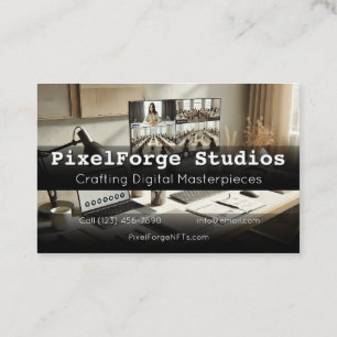 NFT Creator Business Card Digital Innovation 