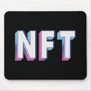 NFT Crypto art Bossica Mouse Pad