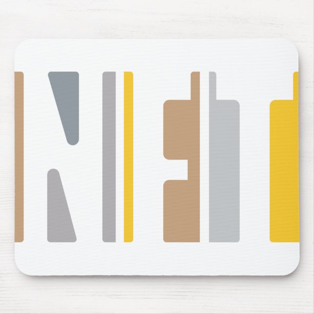 NFT Crypto art Bossica Mouse Pad (Front)