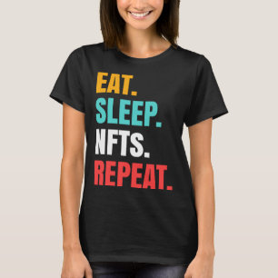 NFT Non Fungible Token Defi Mens Boys Crypto VR NF T-Shirt