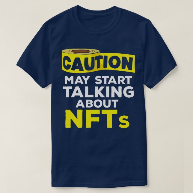 Nft Token Non Fungible Non Fungible Token T-Shirt (Design Front)