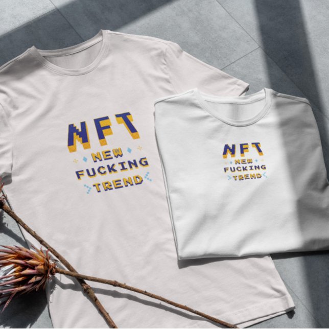 Nft Trend Pixel Art T-Shirt (Creator Uploaded)