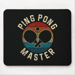 Ng Ng Master Vintage Table Tennis Player Funny Gif Mouse Mat