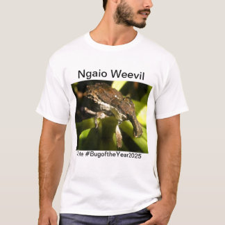 Ngaio weevil for Bug of the year 2025 T-Shirt