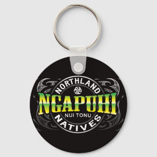 Ngapuhi Lifer Chrome Key Ring