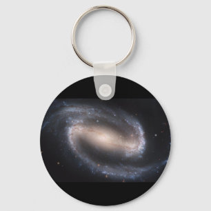 NGC-1300 Barred Spiral Galaxy Key Ring
