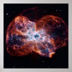 NGC 2440 Last Hurrah star NASA Poster