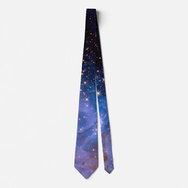 NGC 3603 Star Cluster - NASA Hubble Space Photo Tie (Front)