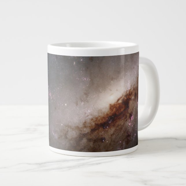 Ngc 4258 Undergoing Intense Star Formation. Large Coffee Mug (Front Right)