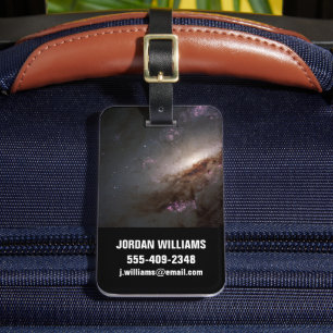 Ngc 4258 Undergoing Intense Star Formation. Luggage Tag