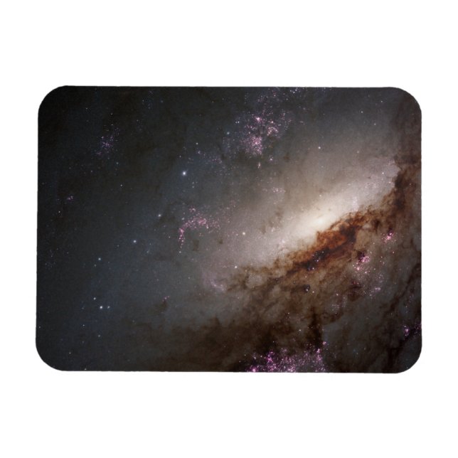 Ngc 4258 Undergoing Intense Star Formation. Magnet (Horizontal)