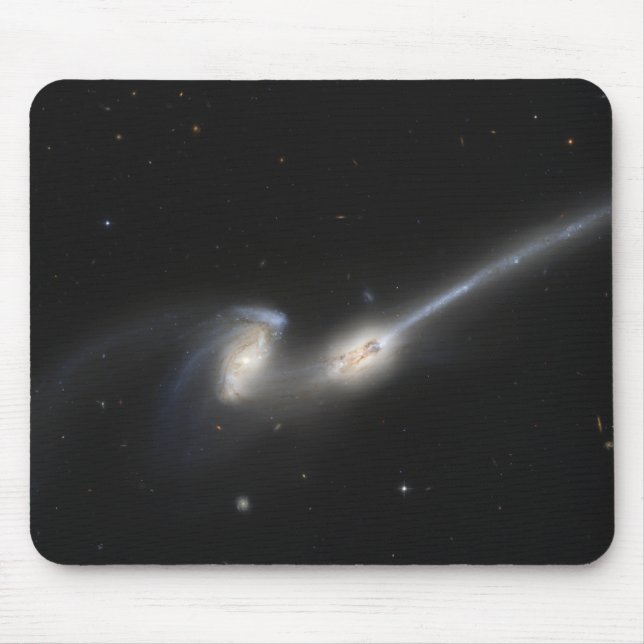 NGC 4676, also known as the Mice Galaxies Mouse Mat (Front)