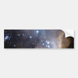 NGC 602 bright stars NASA Bumper Sticker