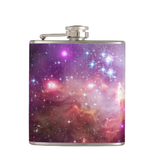 NGC 602 Star Formation - NASA Hubble Space Photo Hip Flask