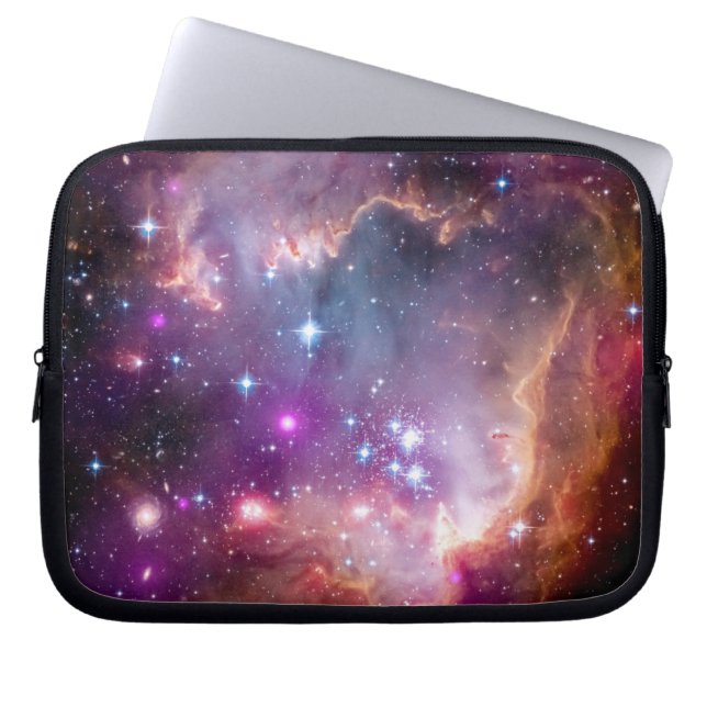 NGC 602 Star Formation - NASA Hubble Space Photo Laptop Sleeve (Front)