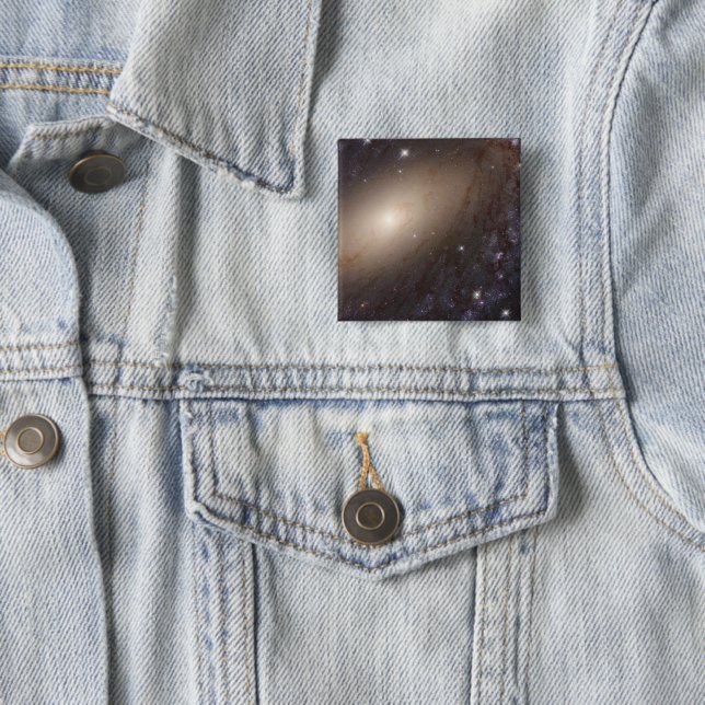 Ngc 6744, 30 Million Light Years Away. 15 Cm Square Badge (In Situ)