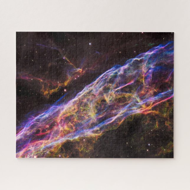 Ngc 6960, The Witch's Broom Nebula. Jigsaw Puzzle (Horizontal)