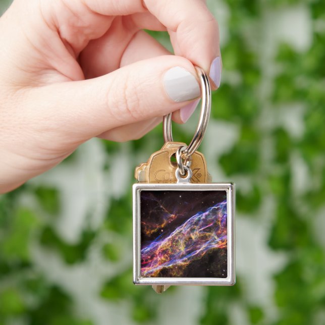 Ngc 6960, The Witch's Broom Nebula. Key Ring (Hand)