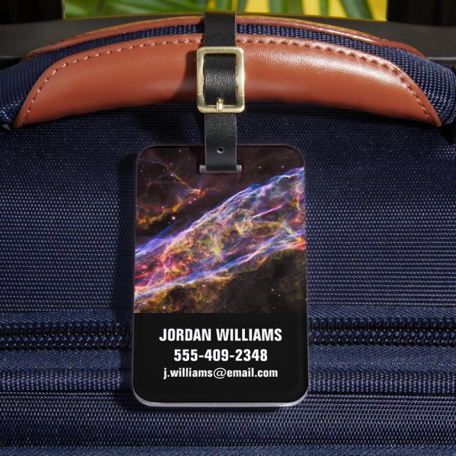 Ngc 6960, The Witch's Broom Nebula. Luggage Tag (Front Insitu 2)