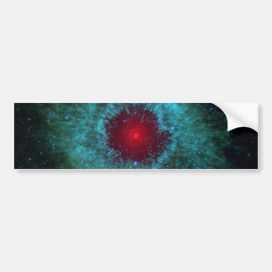 NGC 7293 The Helix Nebula NASA Bumper Sticker