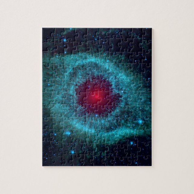 NGC 7293 The Helix Nebula NASA Jigsaw Puzzle (Vertical)
