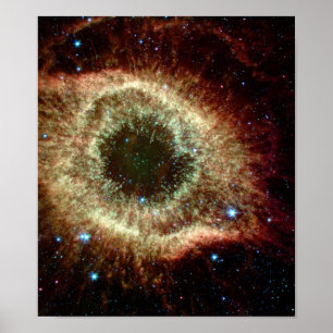 NGC 7293 The Helix Nebula NASA Poster