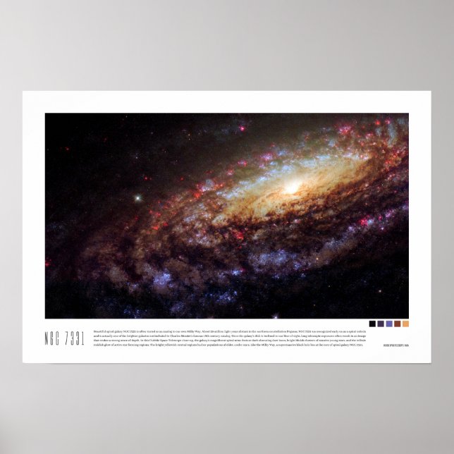 NGC 7331 (Caldwell 30) Poster (Front)