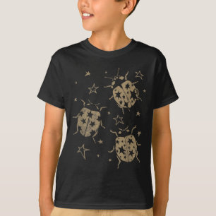 Nge 2000s Ladybug Alt 90s Vintage Star Dots N Y2k T-Shirt